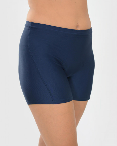 Short básico unisex de LYCRA sin tiro azul