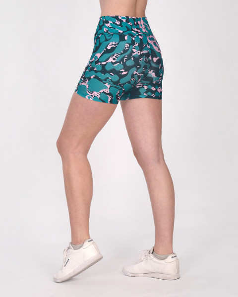 Short de LYCRA estampada Huella Verde
