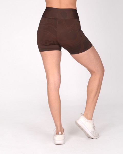 Short de lycra estampado rastro lacre