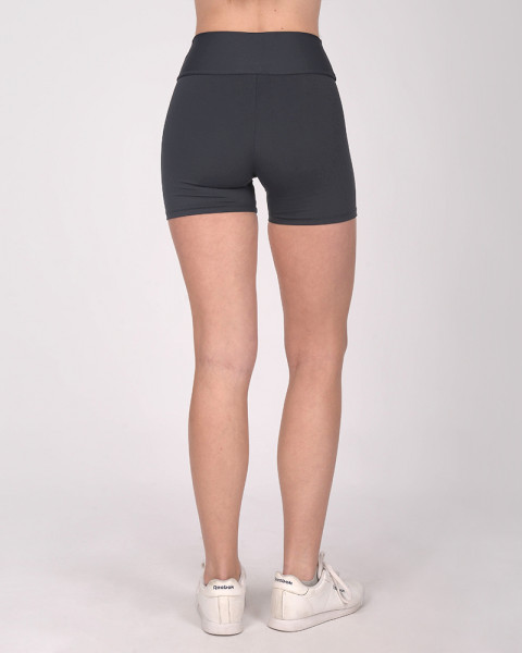 Short de LYCRA opaca gris oscura con antideslizante