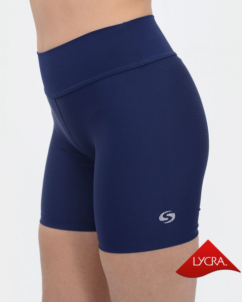 Ciclista corta de LYCRA® azul