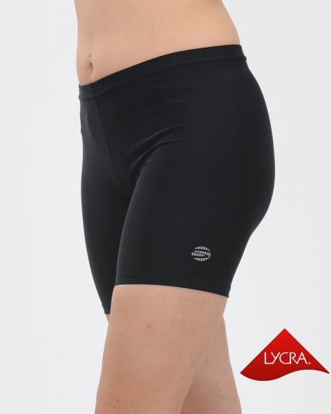 Ciclista corta de LYCRA negra