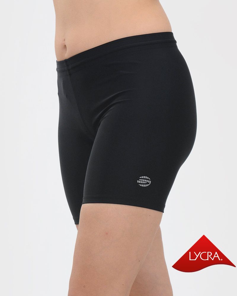 Ciclista corta de LYCRA negra