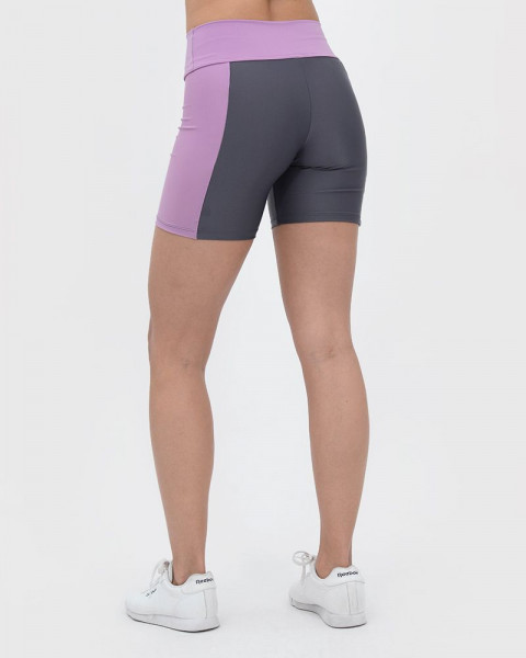 Ciclista corta de LYCRA de seda combinada con bolsillo