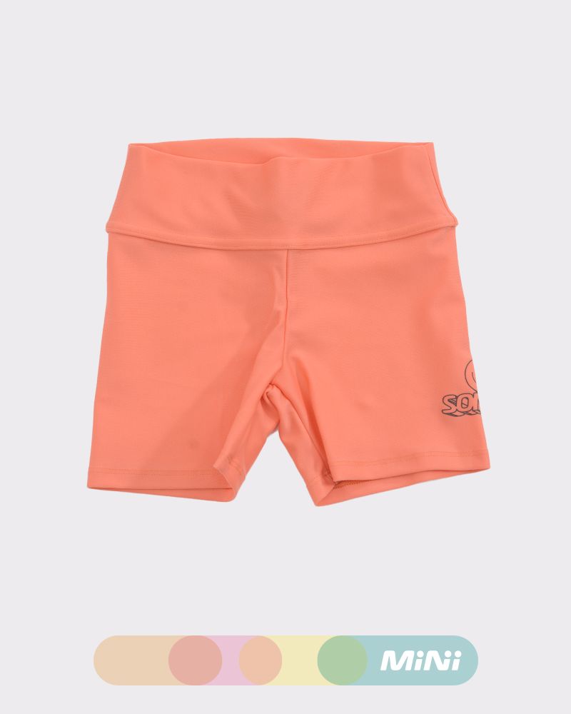 Short de niña de LYCRA coral
