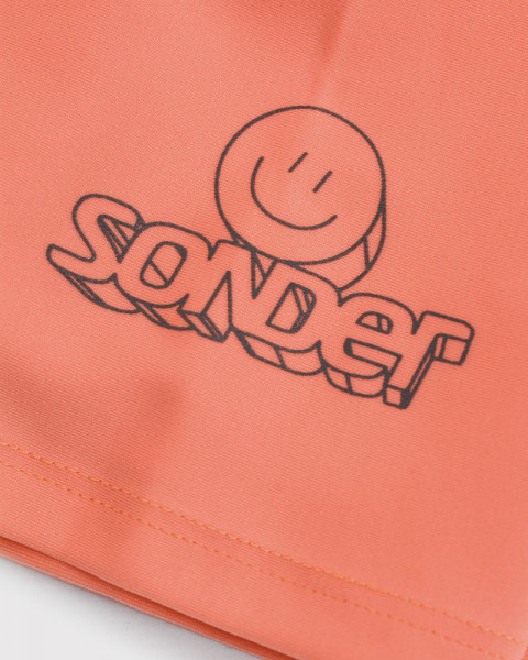 Short de niña de LYCRA coral