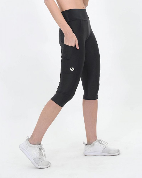 Pescadora de LYCRA negra con bolsillo