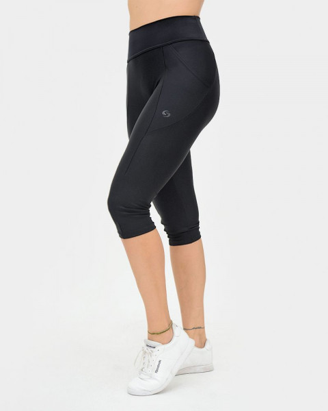 Pescadora sin tiro de LYCRA negro