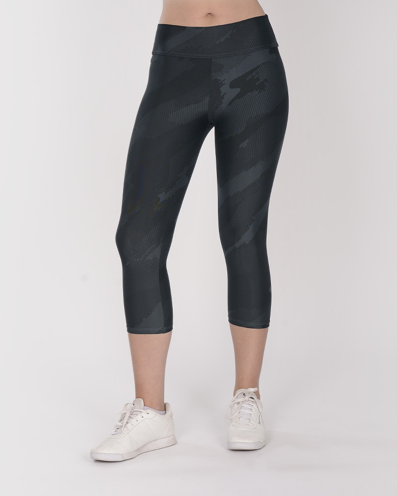 Pescadora de LYCRA estampada Tramo Negro