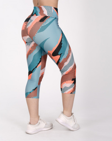 Pescadora de LYCRA estampada Tramo Color