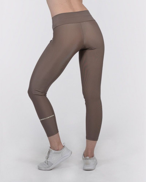 Calza de LYCRA color habano