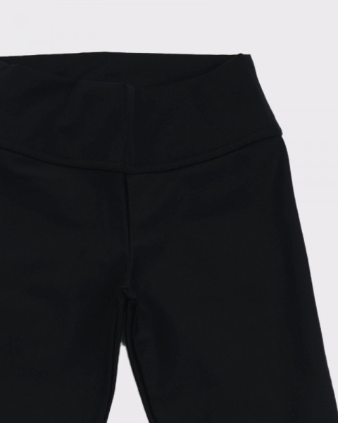 Calza básica de LYCRA® niña negra