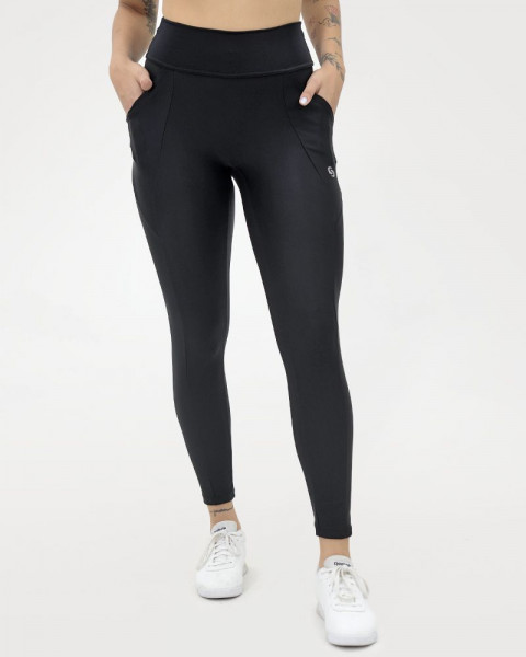 Calza sin tiro de LYCRA negra