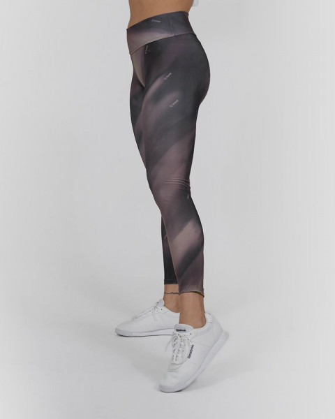 Calza de LYCRA estampada óleo lima