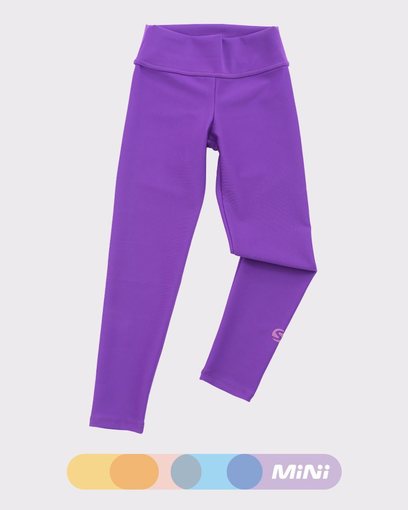Calza de niña de LYCRA violeta