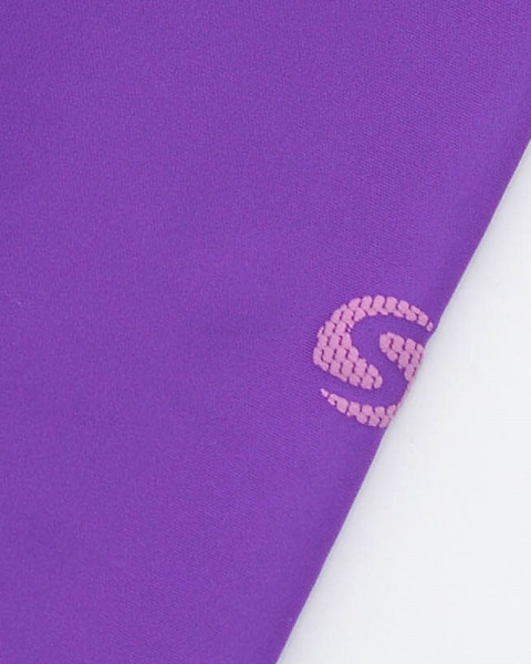 Calza de niña de LYCRA violeta