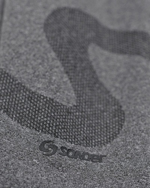 Calza de niña de LYCRA gris melange