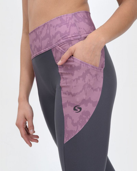 Calza de LYCRA combinada sansi con bolsillos