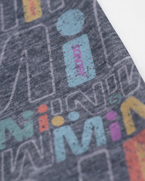 Calza de niña de LYCRA estampada mini melange