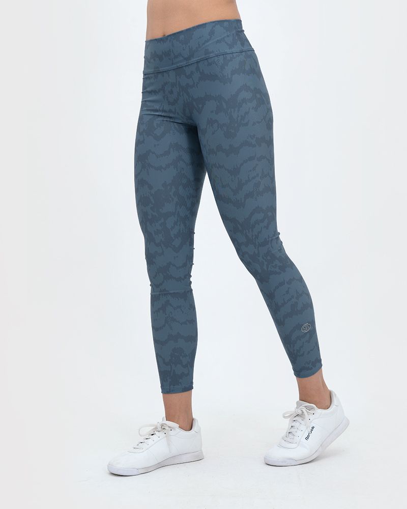 Calza de LYCRA estampada sansi azul
