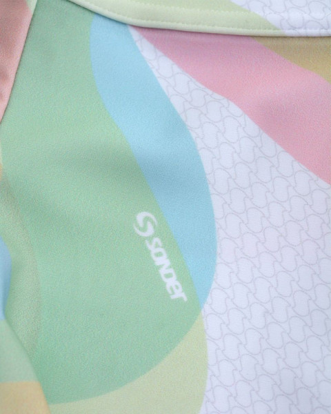 Calza de niña de LYCRA estampada mini pop