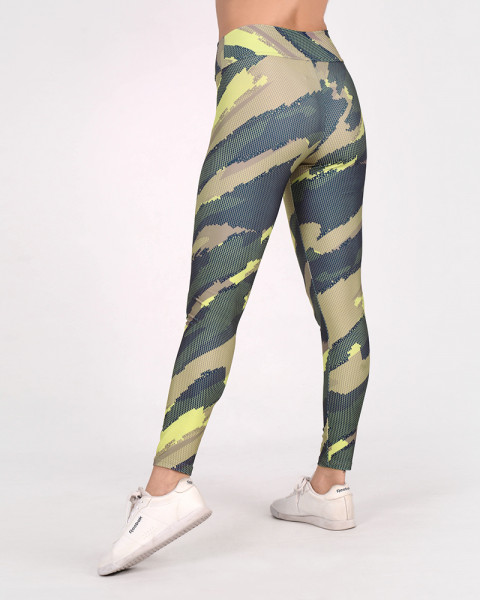 Calza de LYCRA estampada Tramo Avellana