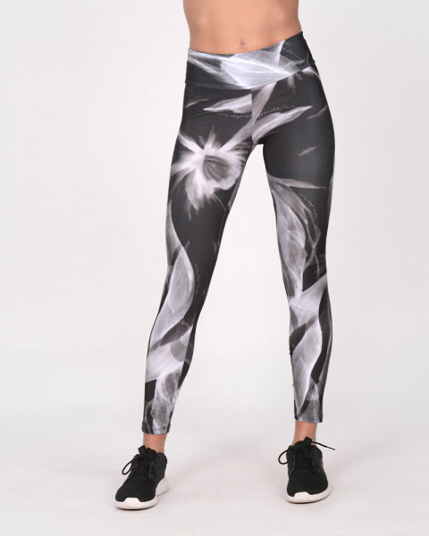 Calza de LYCRA estampada Fusión Negro