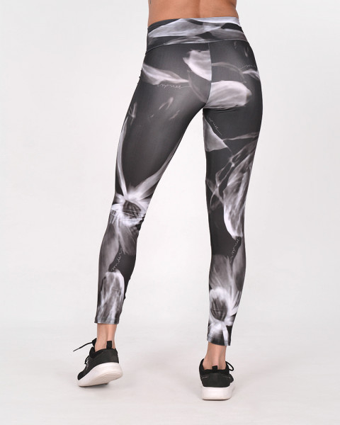 Calza de LYCRA estampada Fusión Negro