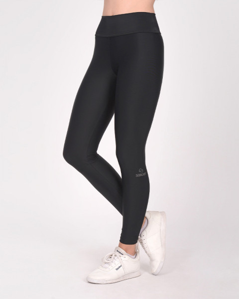 Calza de LYCRA negra con estampa brillo