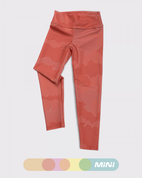 Calza de niña de LYCRA estampada Ritmo Coral