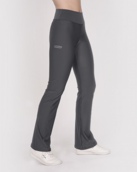 Calza recta de LYCRA gris oscuro