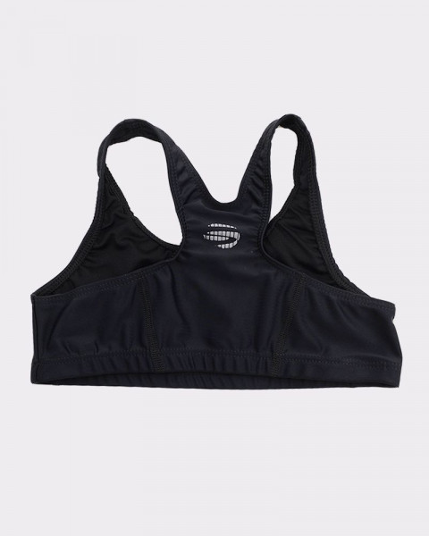 Top de niña LYCRA® con elástico negro