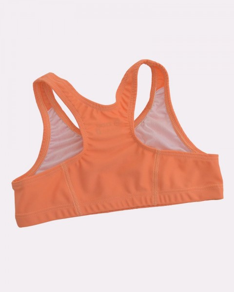 Top de niña de LYCRA® durazno