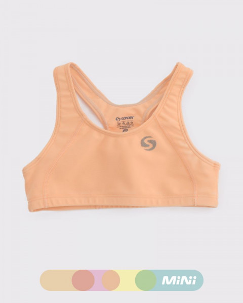 Top de niña de LYCRA melón