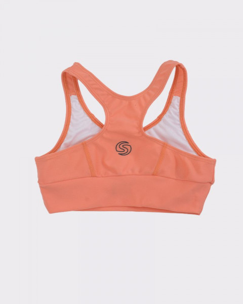 Top de niña de LYCRA coral
