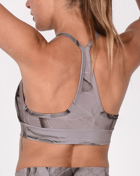 Top de LYCRA estampada Fusión Lineal