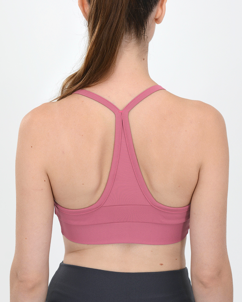 Top de LYCRA opaca magenta