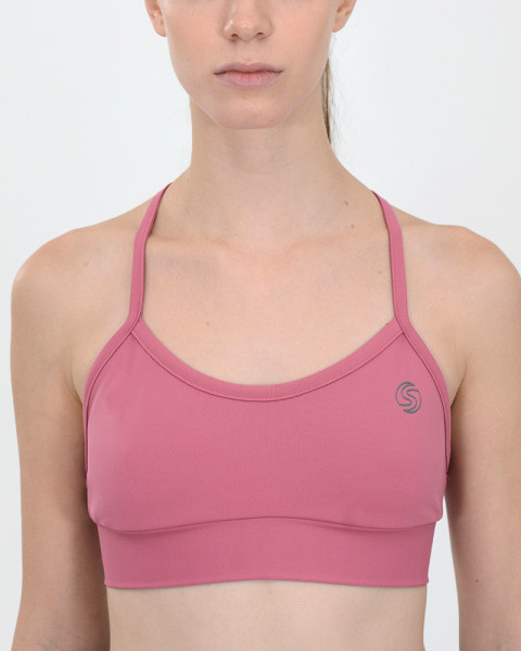 Top de LYCRA opaca magenta
