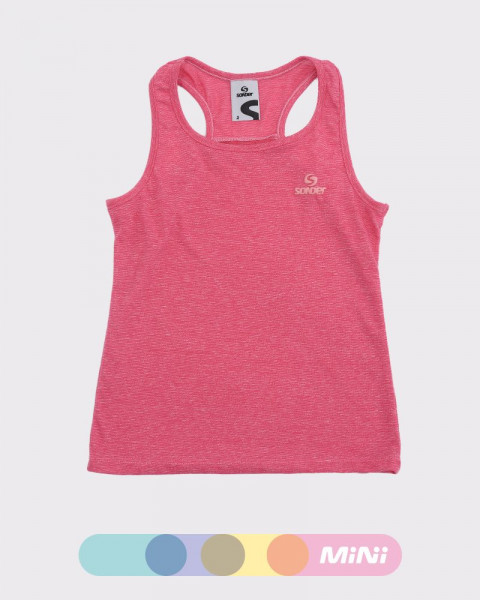 Musculosa de niña de jersey fucsia