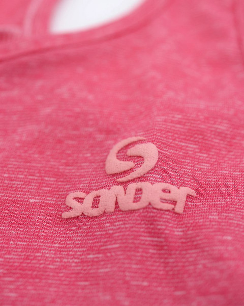 Musculosa de niña de jersey fucsia