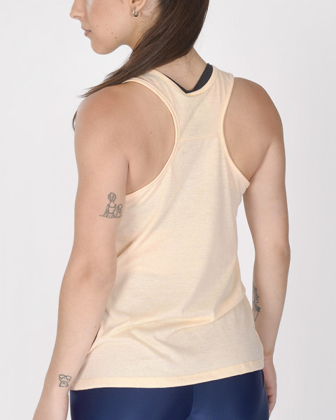 Musculosa de jersey liviano Salmón