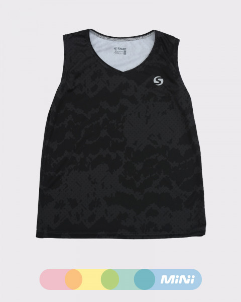 Musculosa de niño de poliéster estampado Mineral
