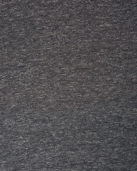 Musculosa cerrada de jersey negro melange