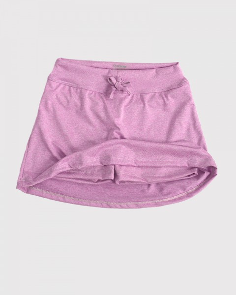 Pollera de niña de microfibra magenta