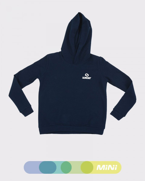 Buzo básico de niño de algodón azul