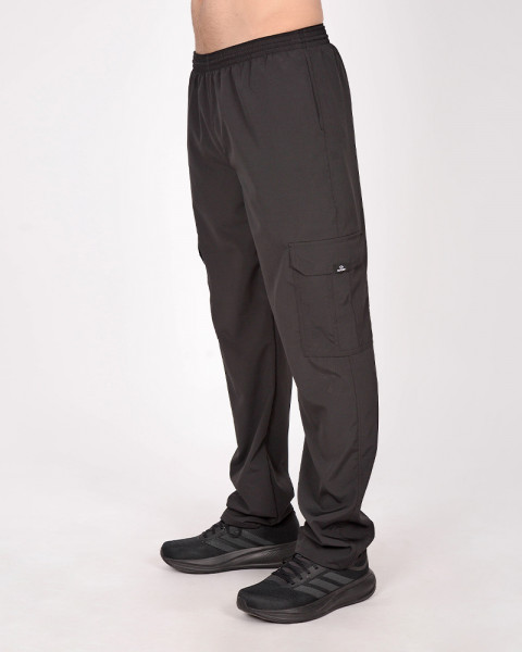 Pantalón cargo de microfibra elastizada