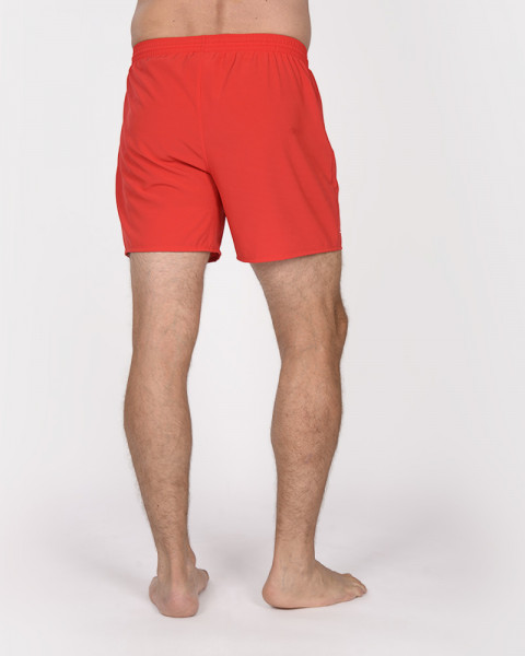 Short guardavida de microfibra rojo