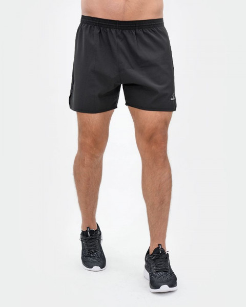 Short básico de microfibra elastizada negro
