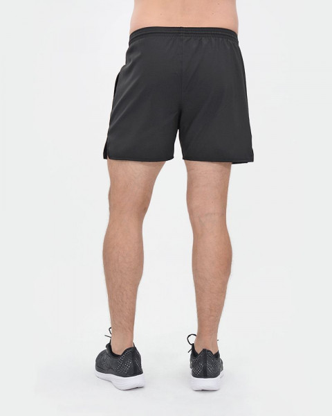 Short básico de microfibra elastizada negro