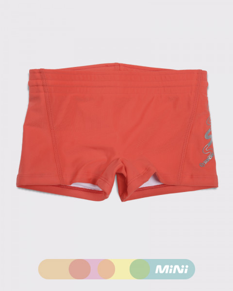 Short de natación de niño de LYCRA rojo
